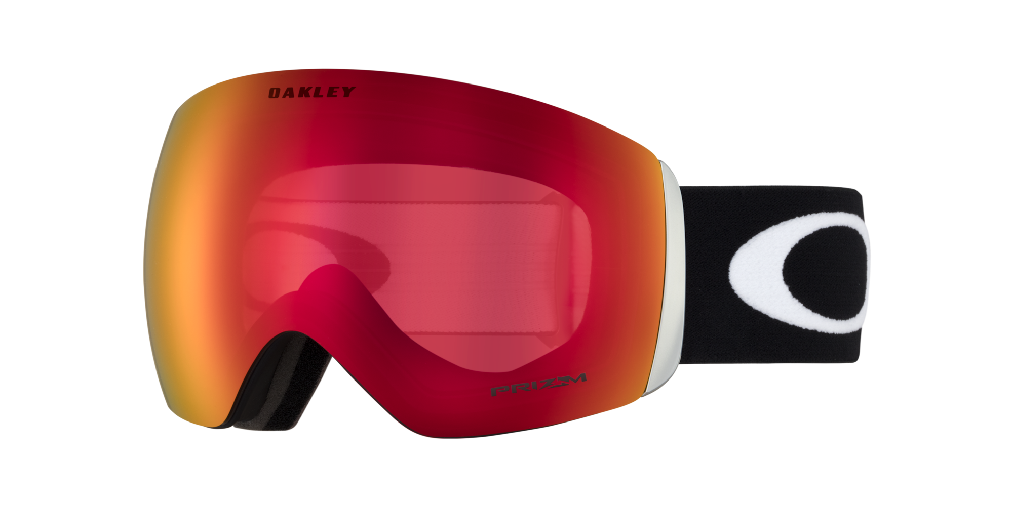Oakley Flight Deck L Snow Goggles - Prizm Snow Torch Iridium Lenses, Matte Black Strap