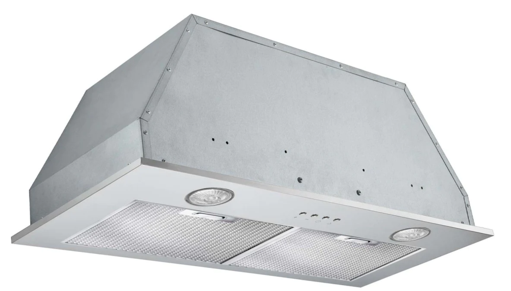 Ancona AN0113-2802B 28 in. Inserta II 600 CFM Stainless Steel Ducted Insert Range Hood