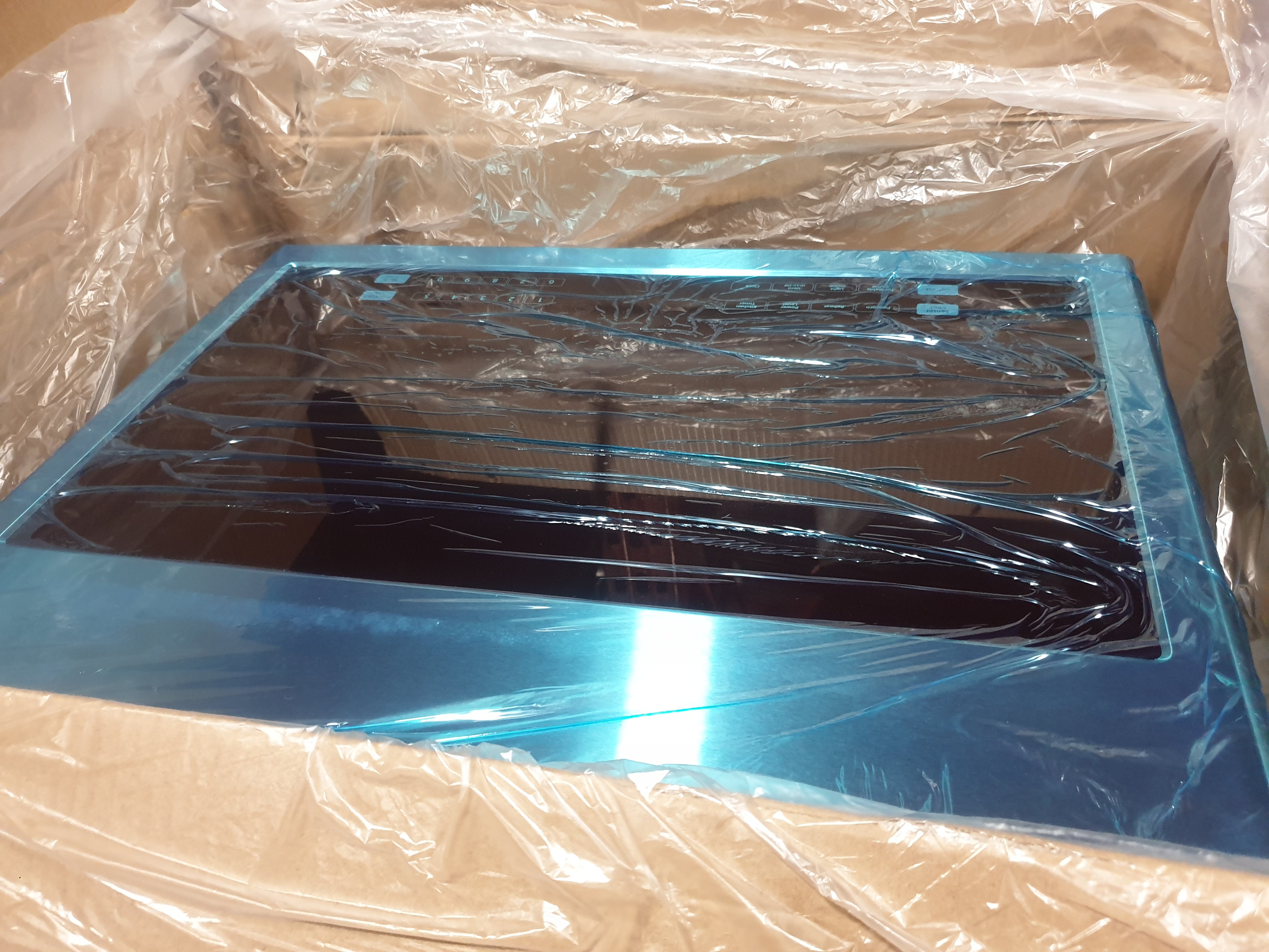 Haier - 1.4 Cu. Ft. Over-the-Range Microwave - Stainless Steel