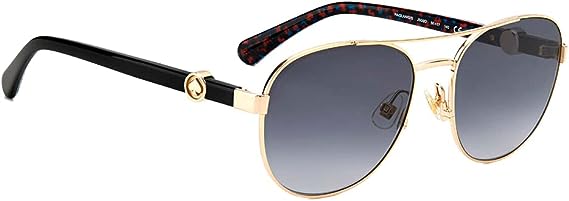 Kate Spade New York Women's Raglan/G/S Aviator Sunglasses
