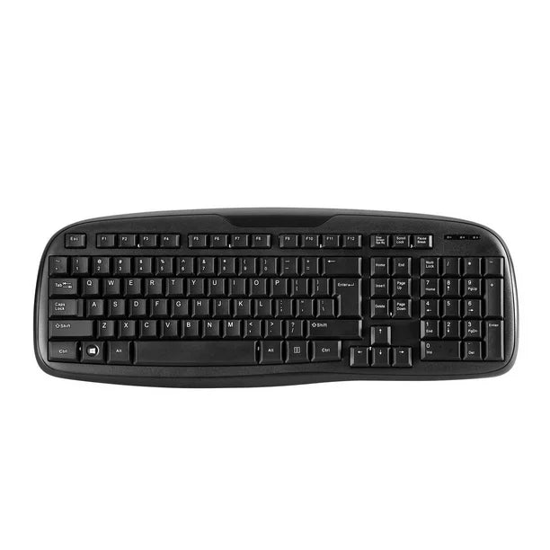 onn. Wired USB Powered Full Size Keyboard
