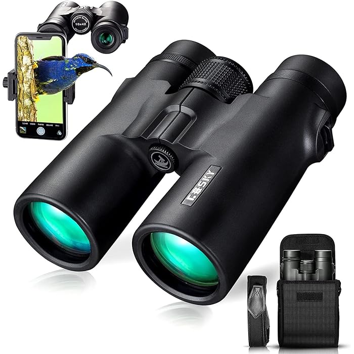 Gosky 10x42 Roof Prism Binoculars for Adults
