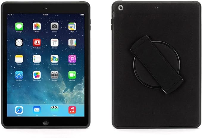 GRIFFIN Airstrap 360 Case with Built-in Handstrap for iPad Air