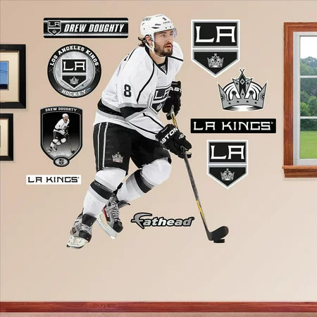 Los Angeles Kings Drew Doughty REAL.BIG Fathead Wall Graphic