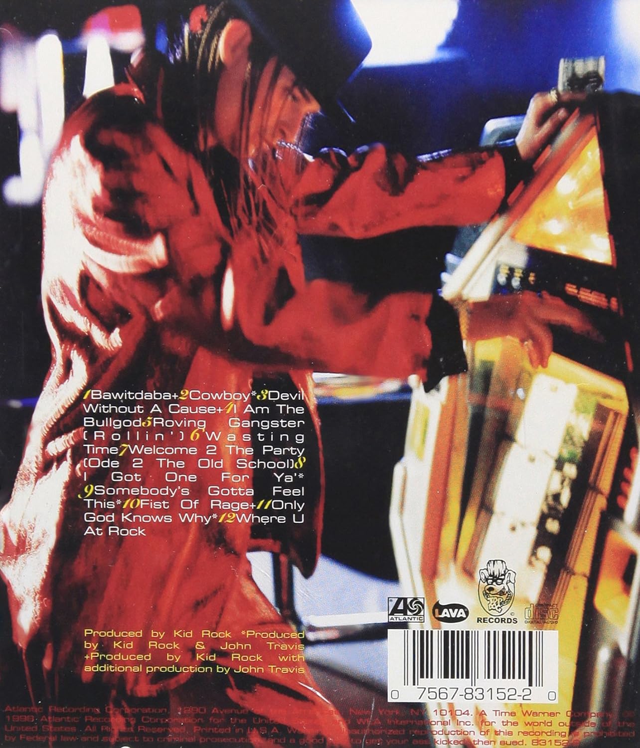 Kid Rock Devil Without A Cause (1998, CD)