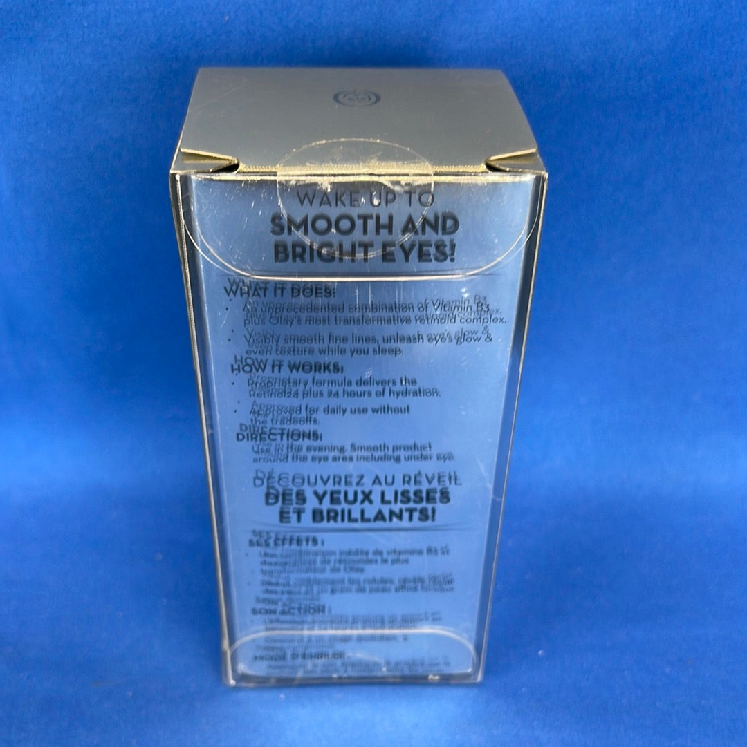 OLAY Dual Set - Regenerist Retinol24 Night Eye Cream (15mL) and Regenerist Moisturizer Cream (15mL))