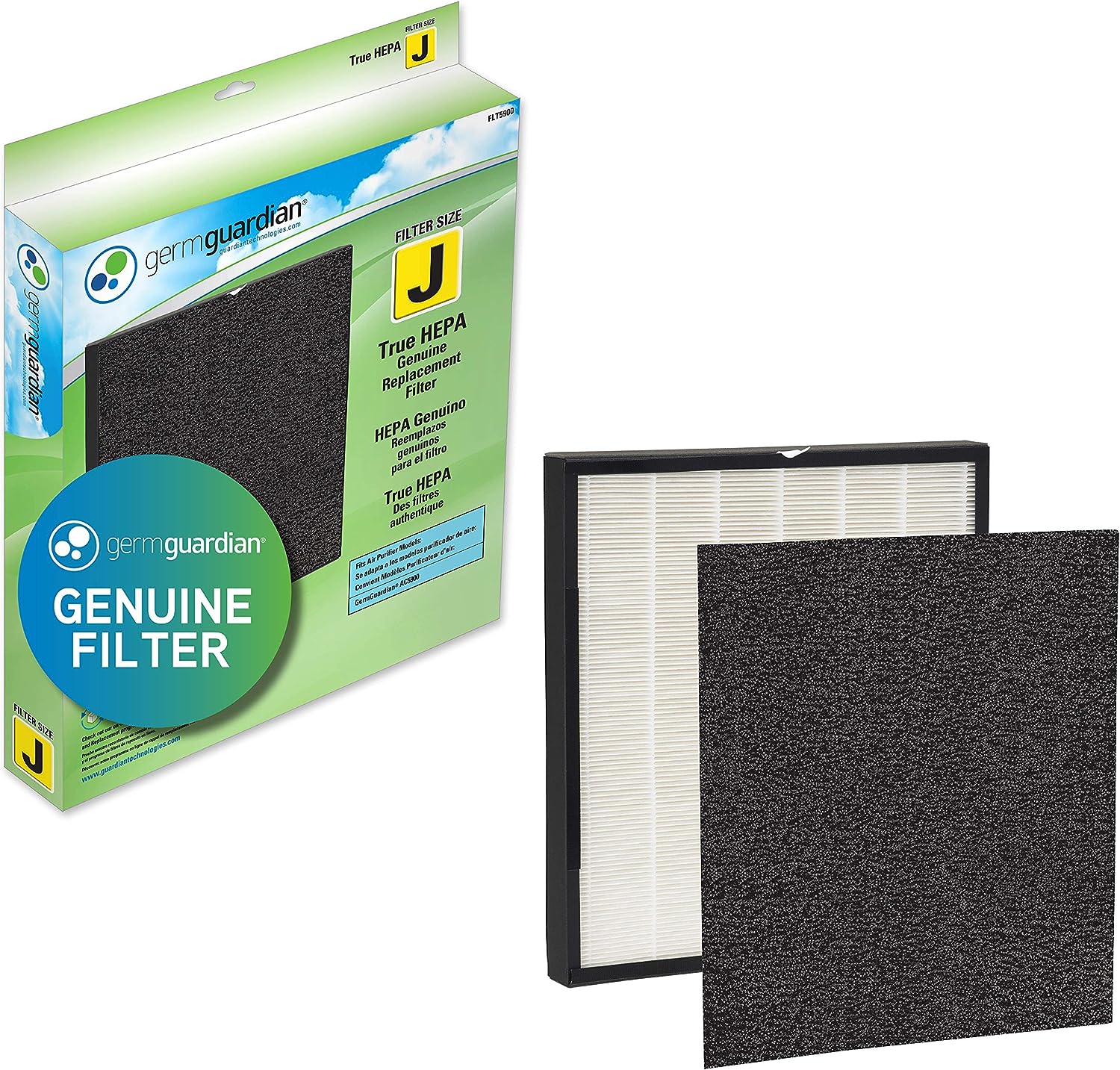 GermGuardian FLT5900 Air Purifier Replacement Filter J