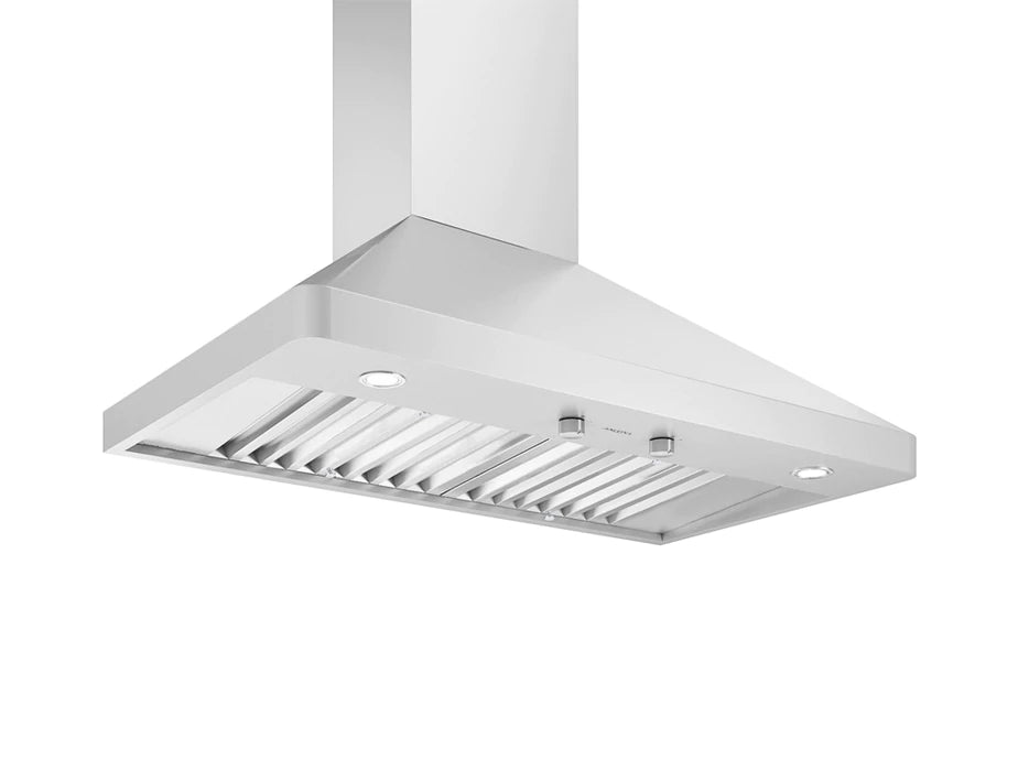 Ancona AN-1199 Galleria Pyramid 36 in. Wall Mount Range Hood