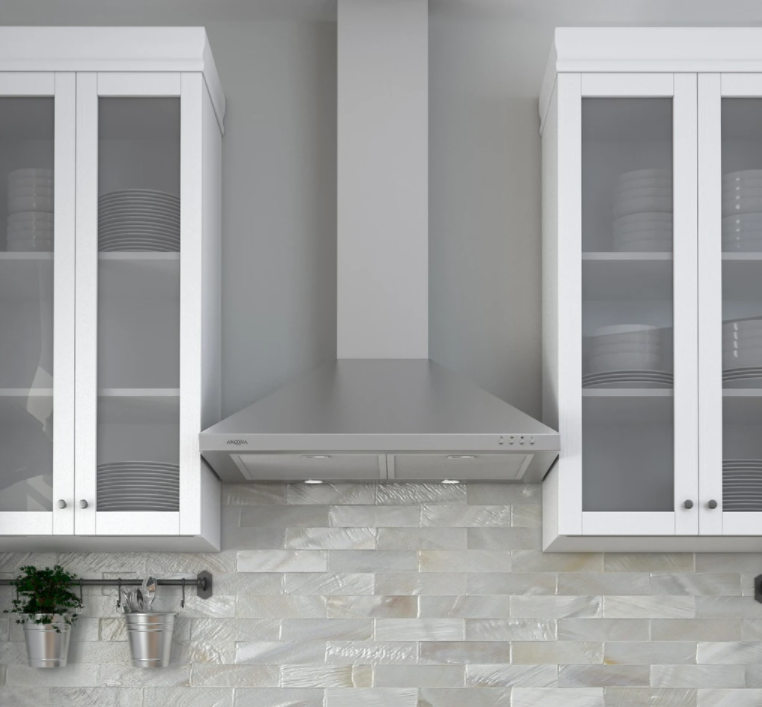 Ancona AN-1129X 30 in. Stainless Steel Pyramid Range Hood *Minor Wear, Previously Installed*