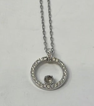 Swarovski Creativity Circle Pendant  (Some Missing Crystals)