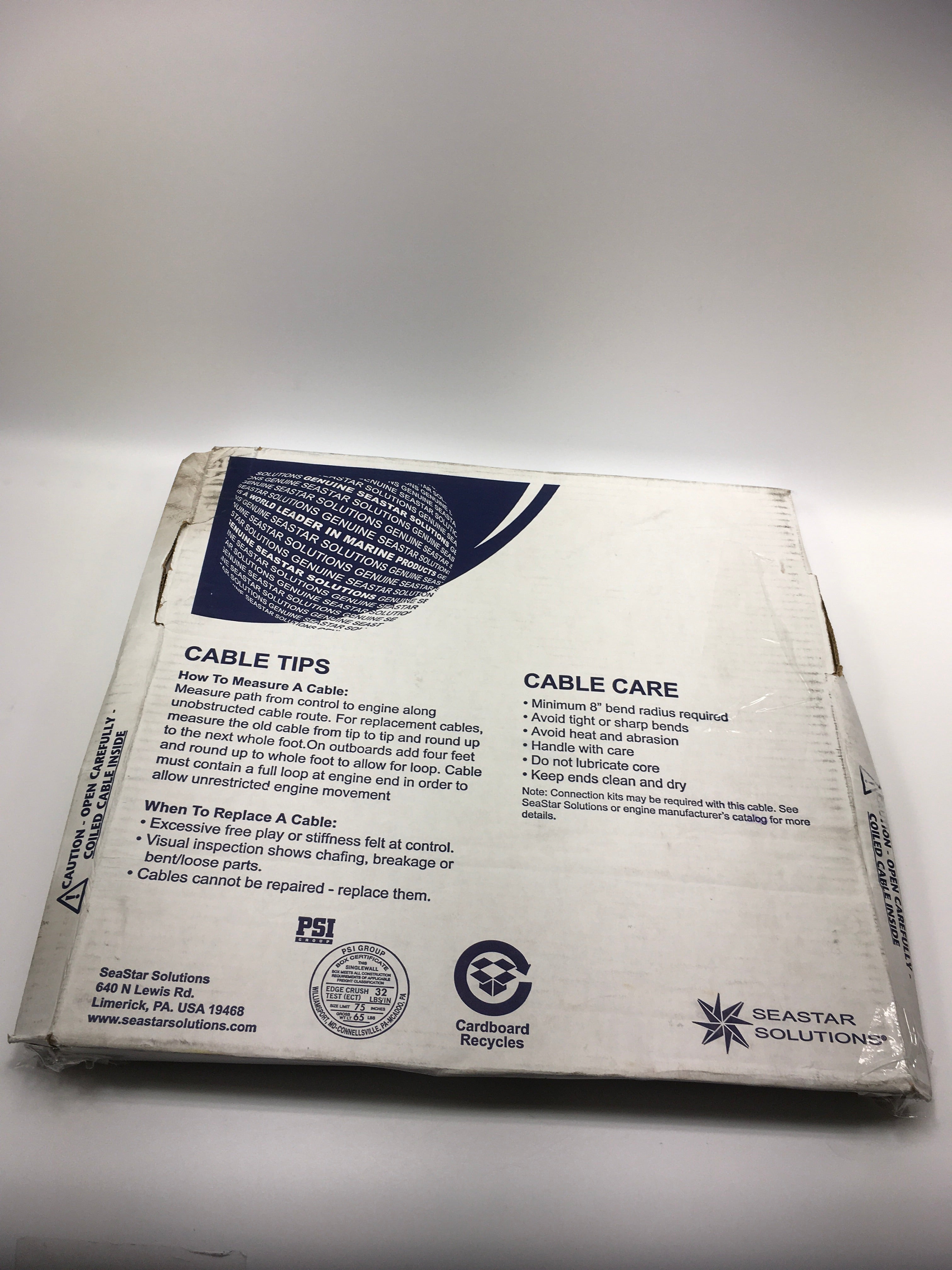 Dometic SeaStar Control Cable, CC18912, 12ft.