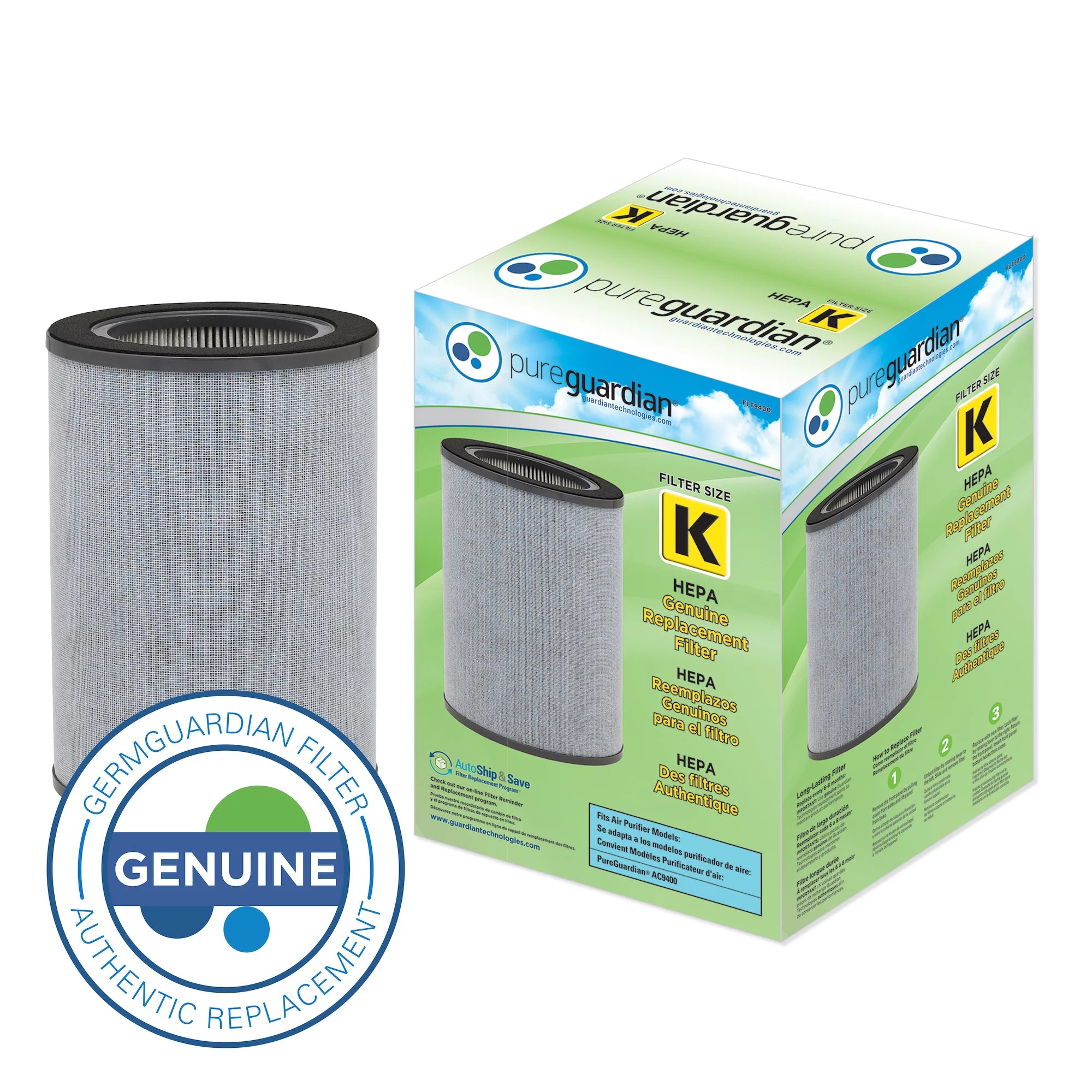GermGuardian HEPA Replacement Filter K (FLT9400)