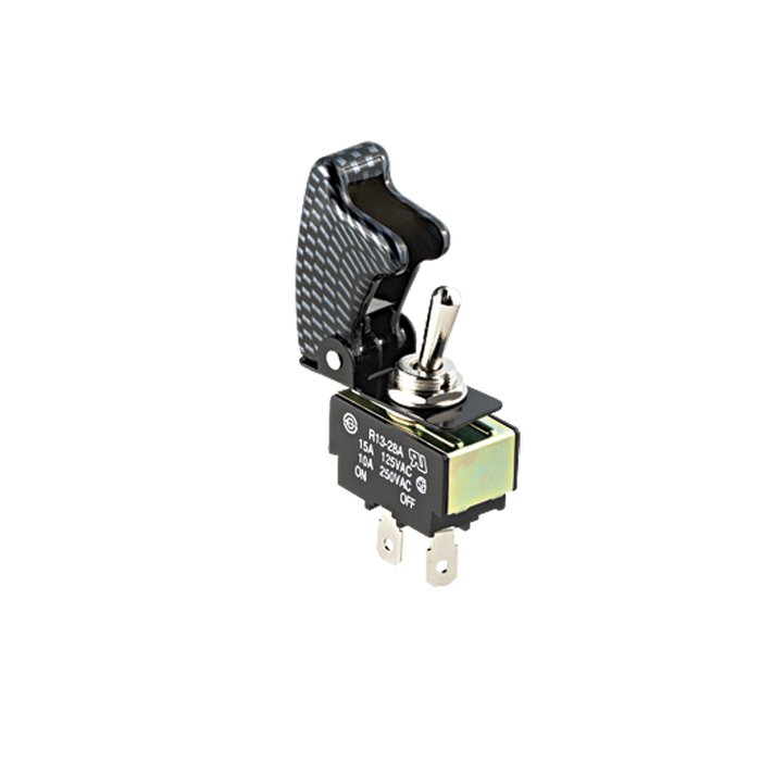 Carbon Safety Toggle Switch