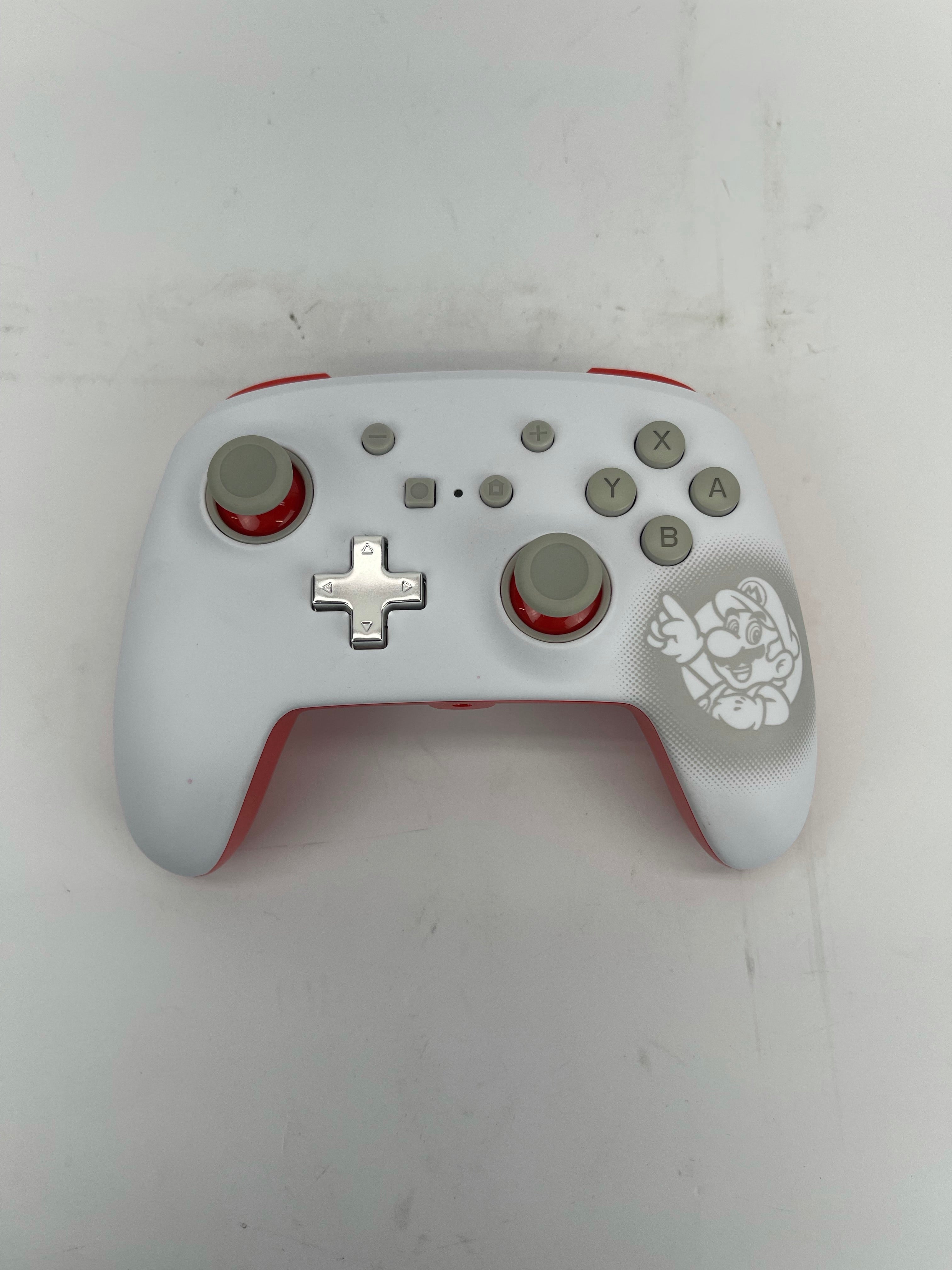 PowerA Mario Enhanced Wired Controller for Switch - Red/White