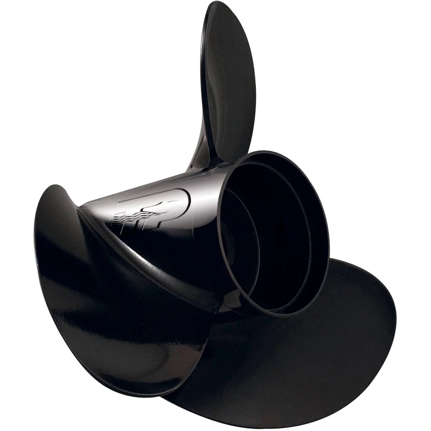 Turning Point Propellers 21311510 Hustler Boat Propeller 12.25 x 15, 3 Blade Aluminum Right-Hand Rotation (Standard)