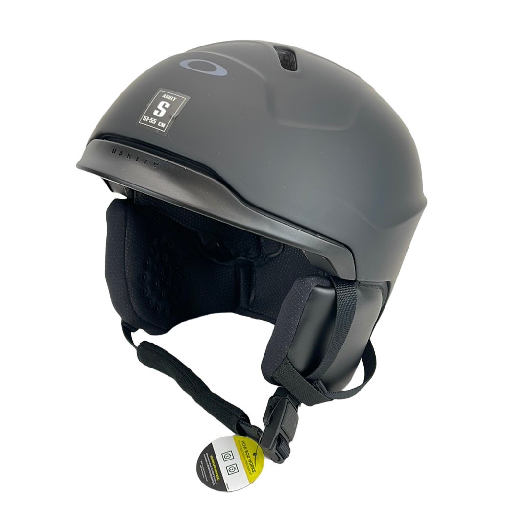 OAKLEY MOD 3 Ski/Snowboarding Helmet - Black (Small)