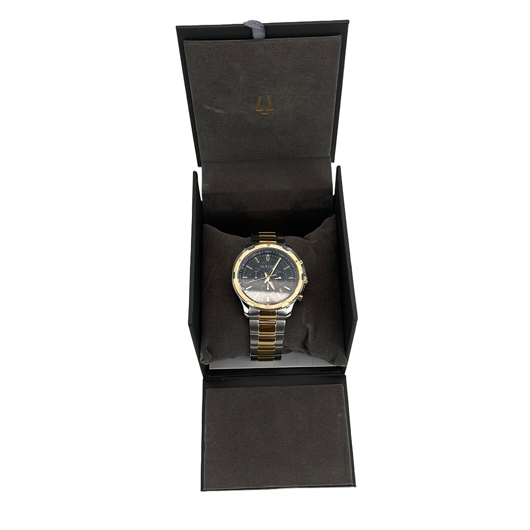 Bulova Classic Chronograph Black Dial Men’s Watch