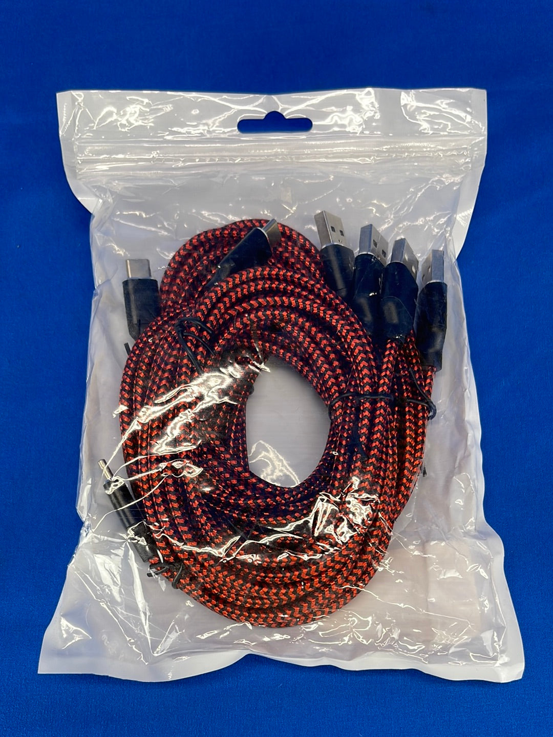 YouHo USB Type C Cables, 4-Pack 3FT, 6FT, 6FT, 10FT, Nylon Braided Fast Charging Cable