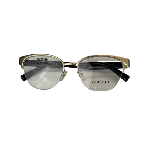 Versace MOD.1255-B 1253 Pale Gold Women Eyeglasses