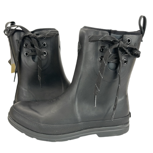 Muck Boot Womens Muck Originals Pull On Mid Rain Boot Black Size 8 USW