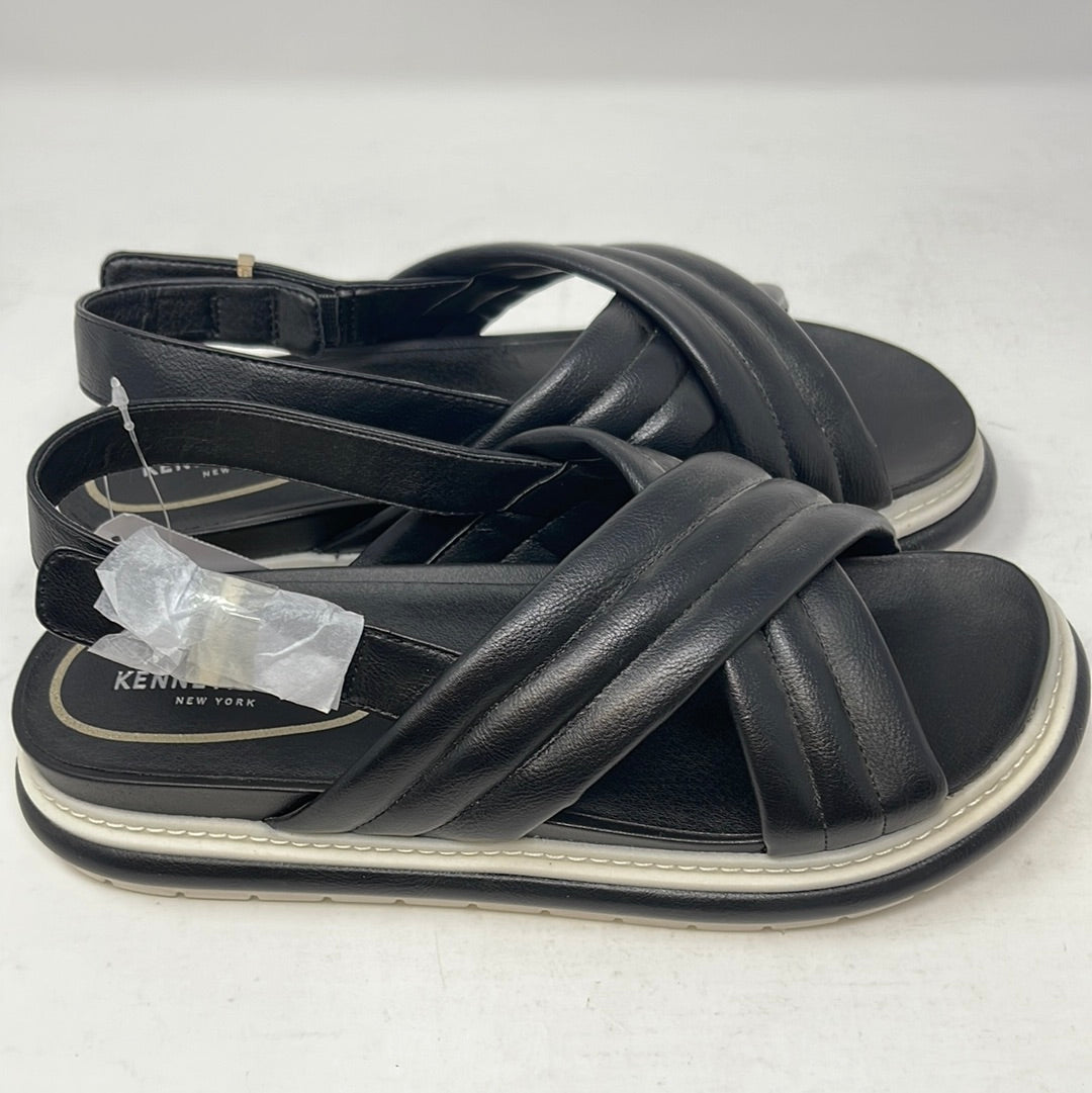 Kenneth Cole New York - Lyam X Band Sandals - Black (US 10)