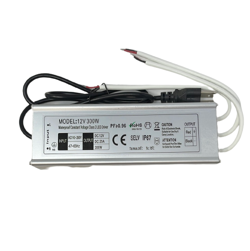 LED Driver Waterproof IP67 300W 12V LED Power Supply Transformer Adapter