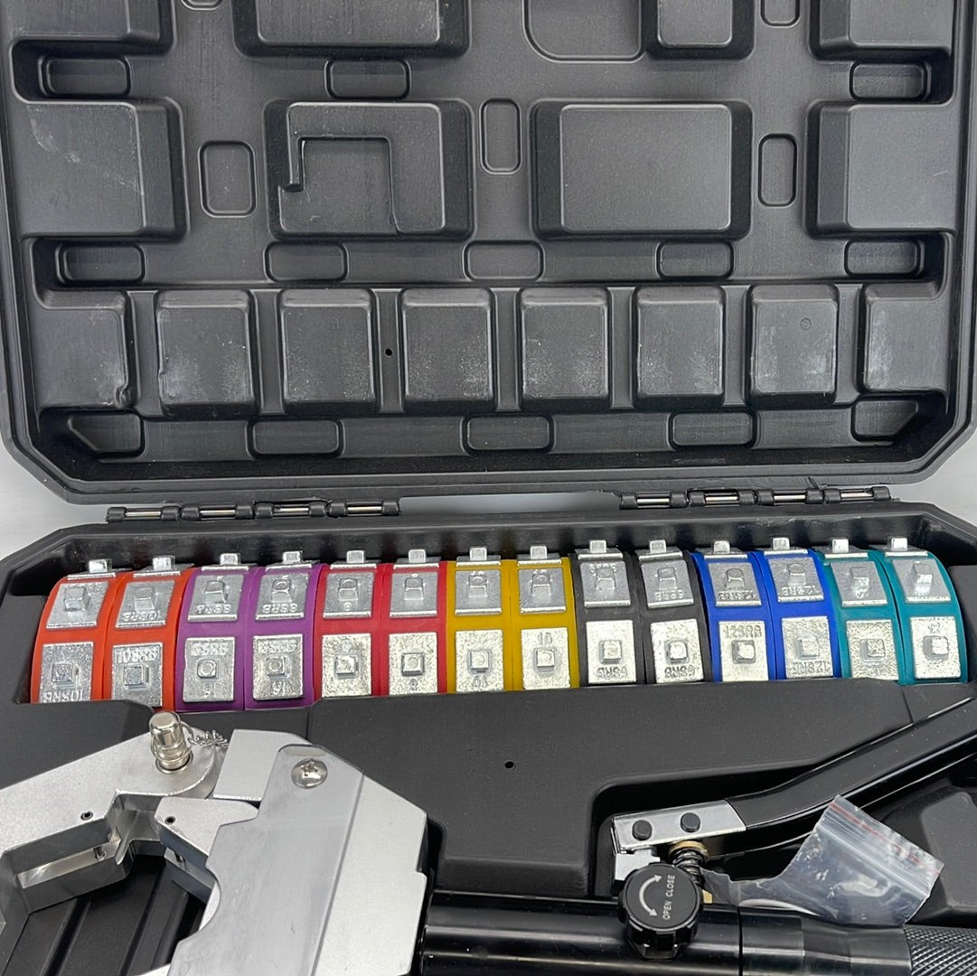 Hydraulic AC Hose Crimper 71500 Manual A/C Hose Crimper Kit