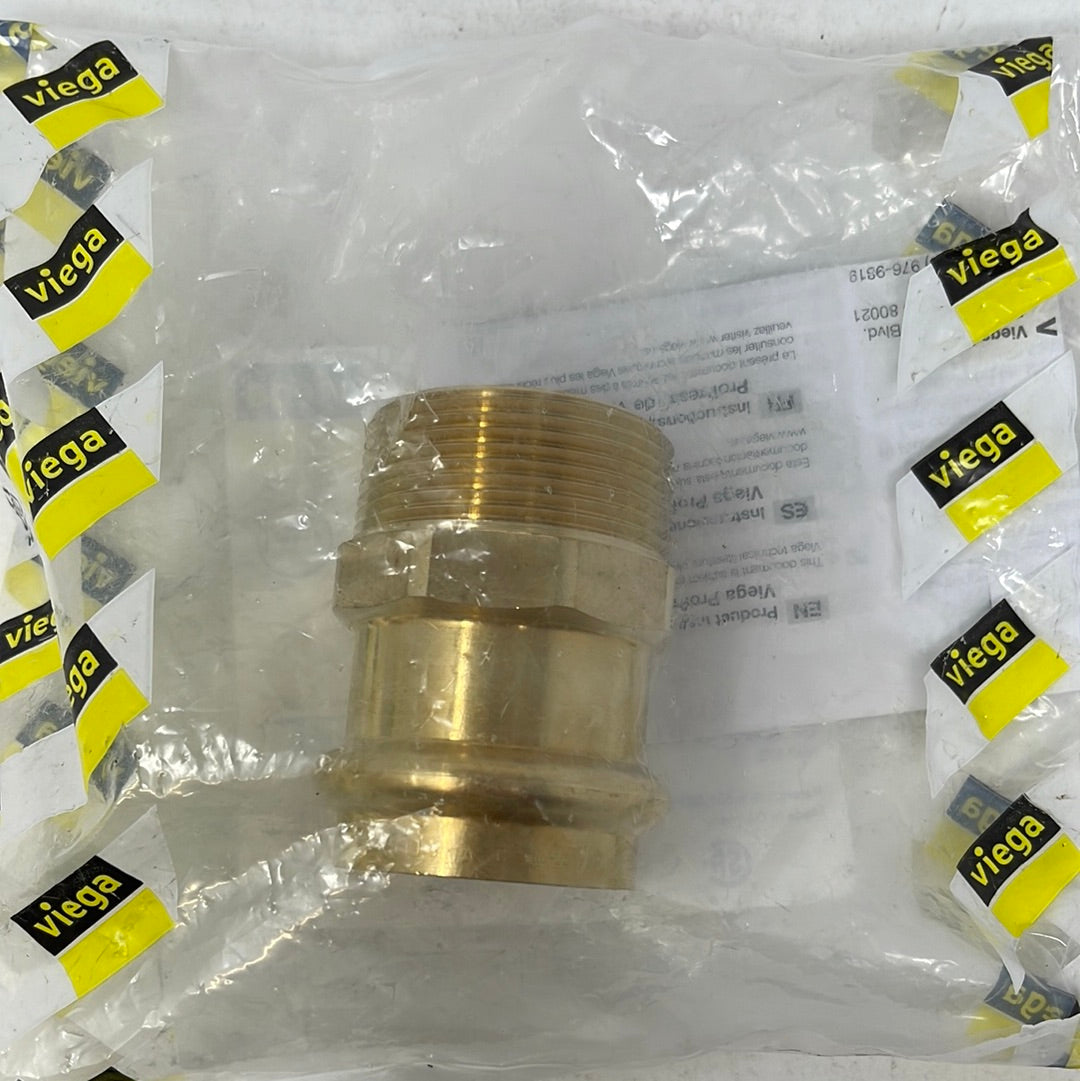 Viega 79275 ProPress Zero Lead Bronze Adapter