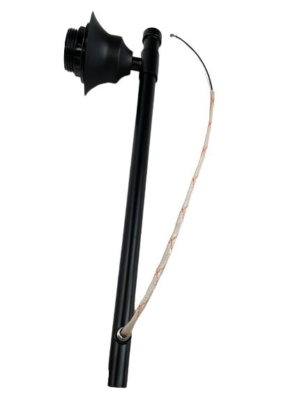 3-Lights Vanity Light wall Scance For Bathroom -  Rustic Style Matte Black