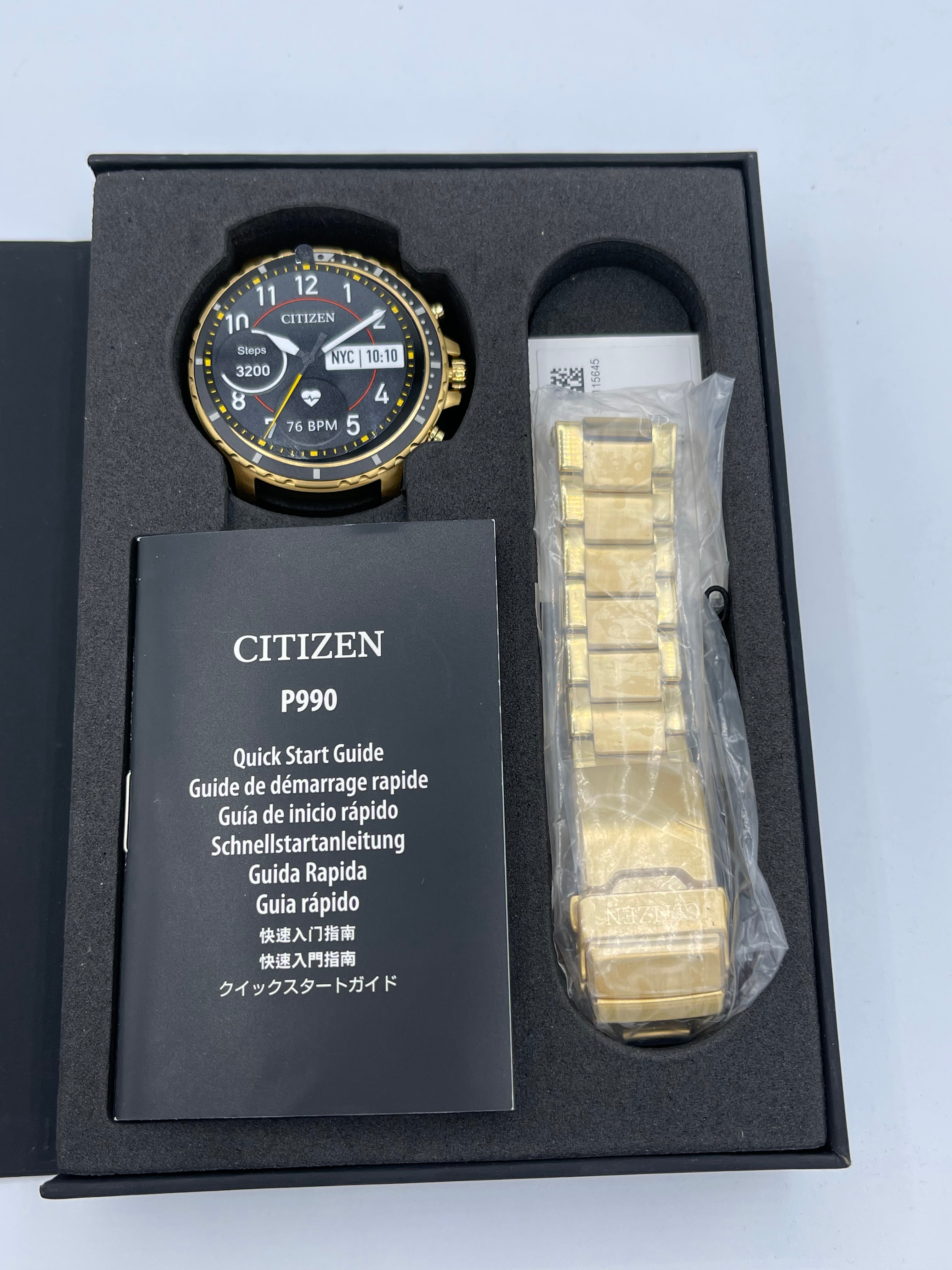 CITIZEN CZ Smartwtach MX0002-52X, Gold