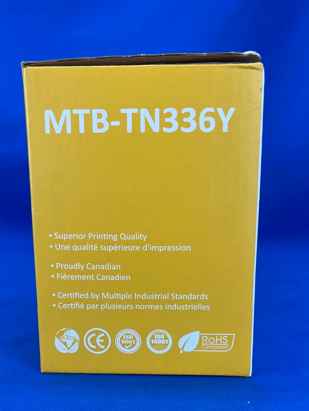 Brother TN336Y Compatible Yellow Toner Cartridge High Yield - Moustache