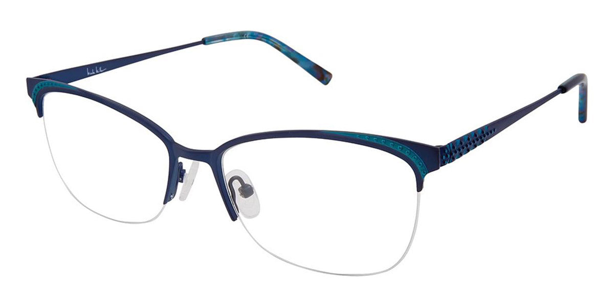 Nicole Miller Coleridge YourFit Titanium - Matte Navy